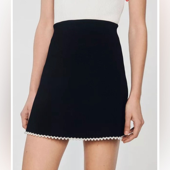 Sandro Dresses & Skirts - Sandro
Short Beaded Skirt
